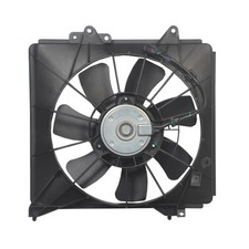 Right Side Radiator Condenser Cooling Fan Assembly For 2009-2014 Honda Fit 1.5L