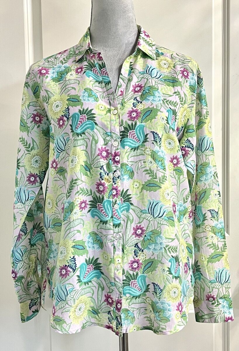 Floral Preppy Blouse Floral Preppy Blouse