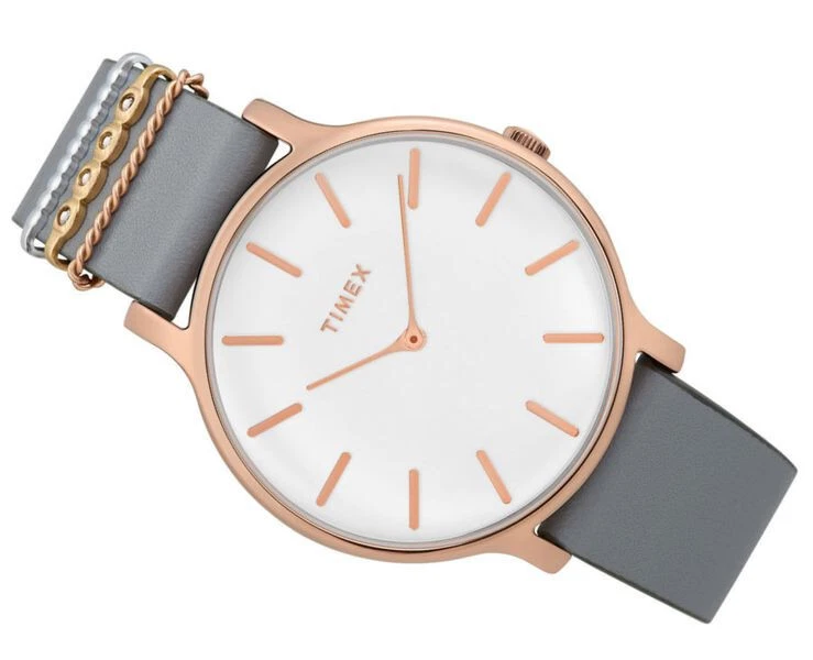 Timex weekender top rose gold