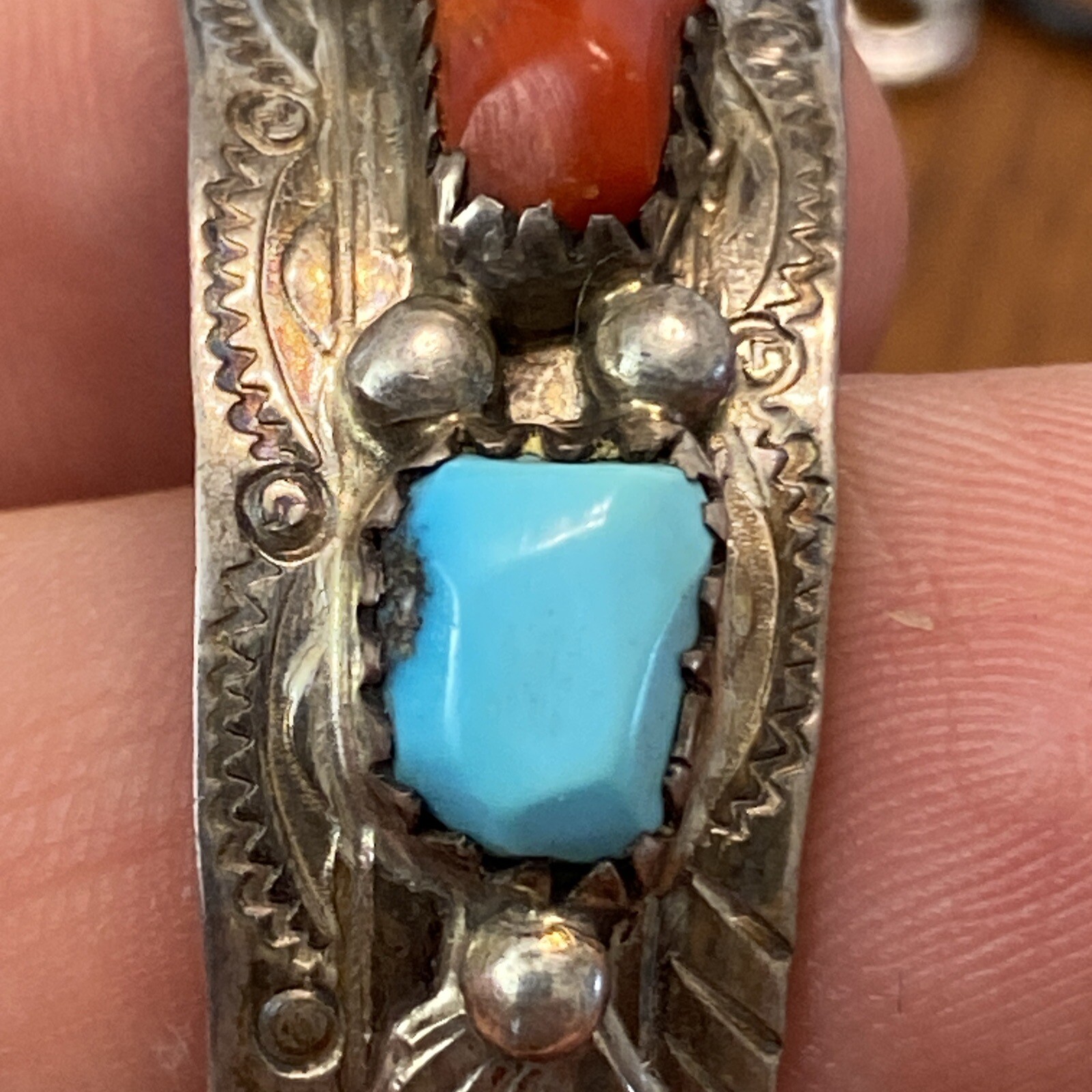 Wayne Josie Panteah Zuni Vintage Watch Cuff Brace… - image 23