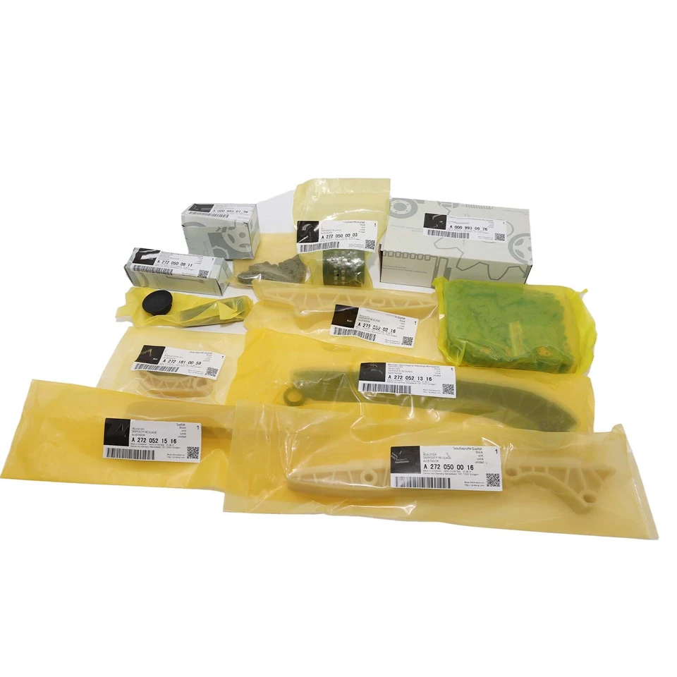 For Mercedes Benz W203 W164 R171 R230 E350 M272 NEW Engine Timing Chain kit OEM Foto 2 de 4