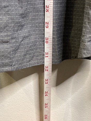 Patagonia Organic Cotton Button Up Shirt Men's Size XL Gray w/ Textured Pattern - Picture 6 of 8