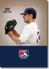 50-Count Lot 2007 JAKE ARRIETA TriStar Rookies Mint RCs