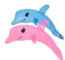 2 Dolphin Sea Inflates 36" Fun Toy Party Favor Beach Pool Float Party Decoration