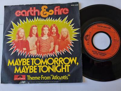 7'' Single Earth & Fire - Maybe tomorrow, maybe tonight Vinyl Germany