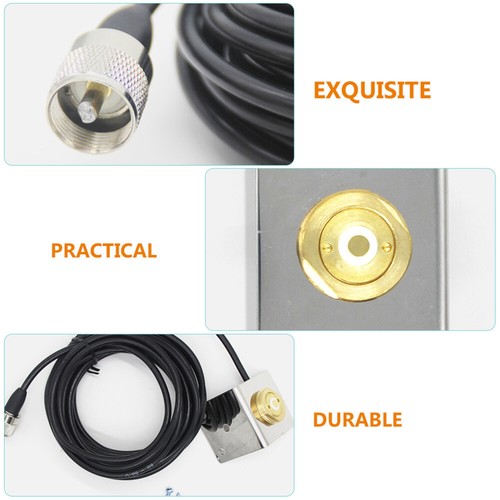 Nmo Antenna Mount Extension Cable L- Bracket Vehicle Mobile Antenna NMO Cable - Zdjęcie 7 z 10