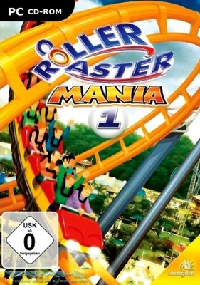 Roller Coaster Mania 1 - Rollercoaster Achterbahn Simulator für Pc Neu/Ovp
