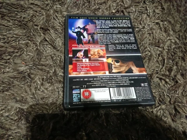 Puppet Master (DVD, 2000) Film 2000 Shock Horror Collection  - Image 2 of 3
