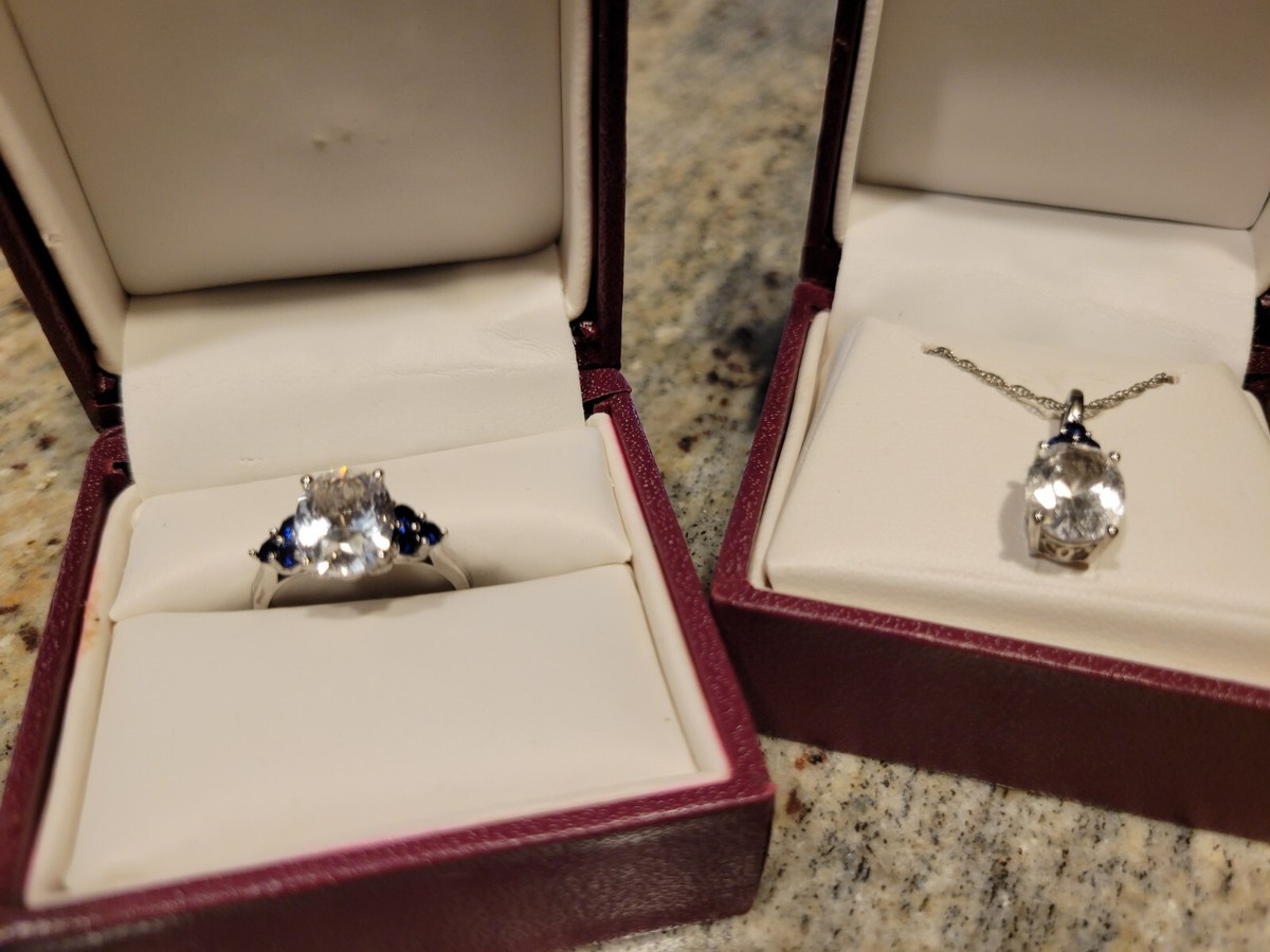 Helzberg Jewelry Necklace and Ring Set