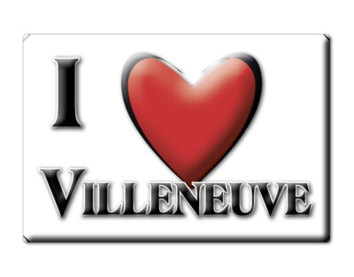Villeneuve Magnet (AO) - Valle D'Aosta Fridge Magnet Souvenir Italy