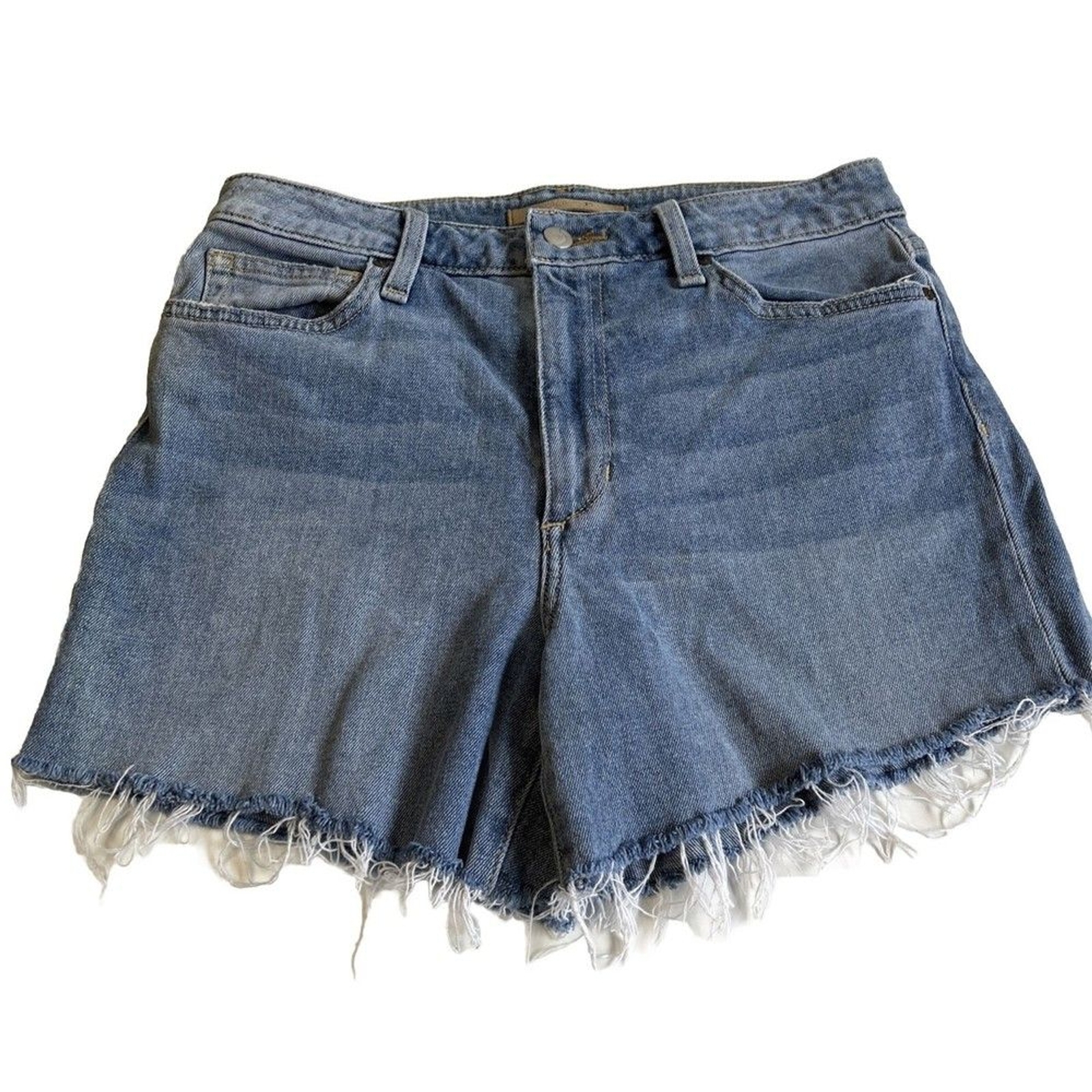 Joe’s High Rise Denim Blue Jean Cutoff Shorts Women's Size 29 Medium Wash