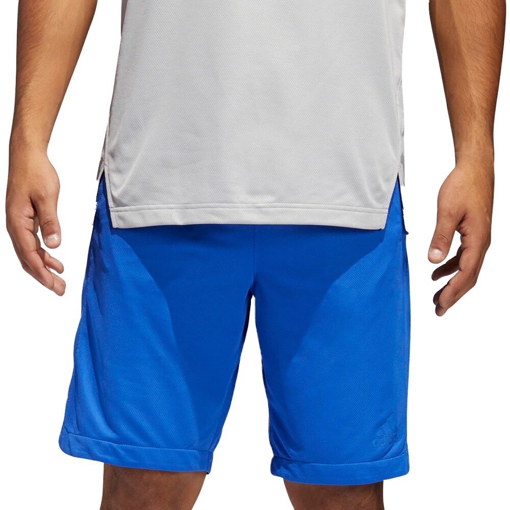 Спортивные мужские шорты Adidas среднего размера M для баскетбола синего цвета #929