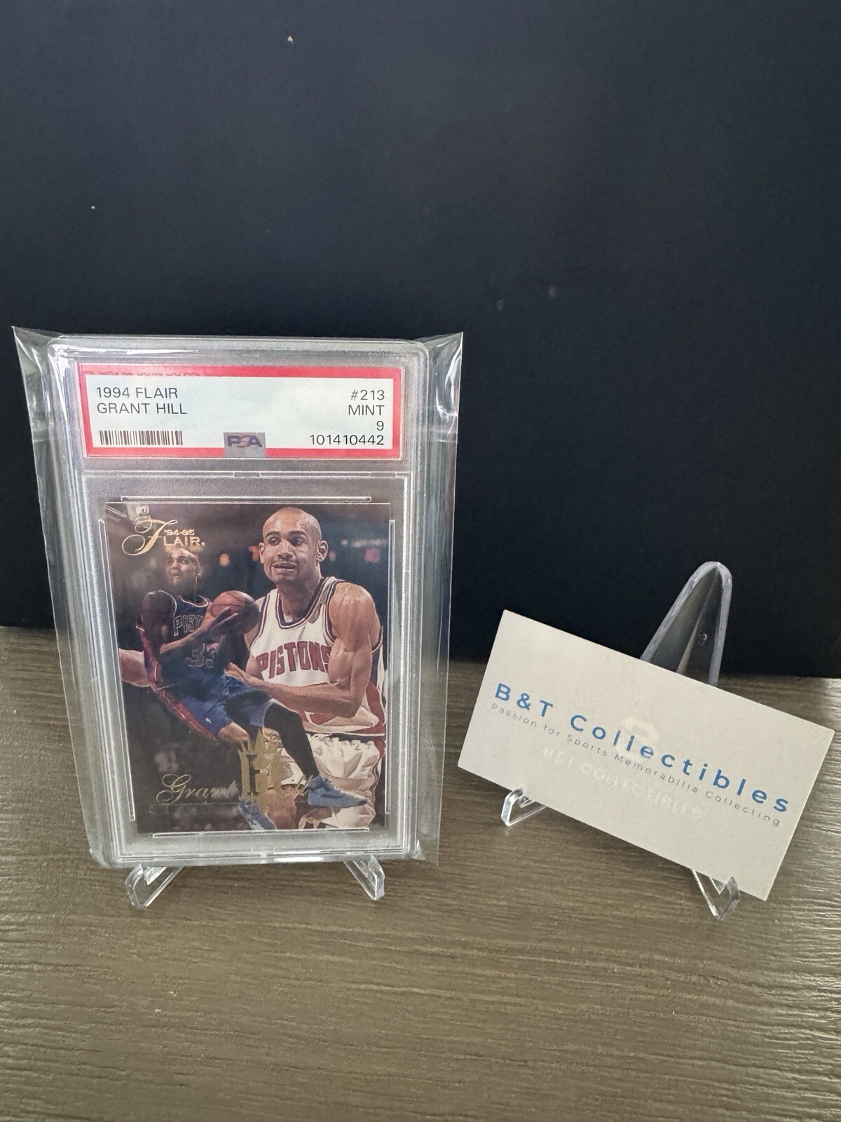 1994 Flair Grant Hill #213 PSA 9 MINT🔥