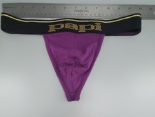 Papi Men's Thong Cotton Spandex Size/Color Variations 