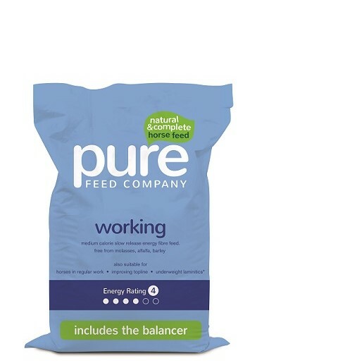 Pure Feed Company Pure Working Horse Feeds 15kg