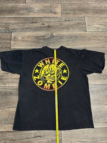 Vintage WHITE ZOMBIE Astro-Creep T-Shirt men 1995 2-sided Large - Picture 8 of 10