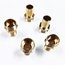 5 Pcs 3/4" HOSE BARB X 3/4 MALE NPT Brass Pipe Fitting NPT Thread Gas Fuel Water