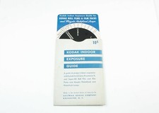 Kodak Indoor Exposure Guide - 1211 Dial Calculator - N0. 1 1939 - Vintage