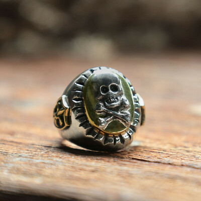 アクセサリー Mexican skull crossbones ring Amazon.com: skull crossbones Mexican Biker Ring sterling
