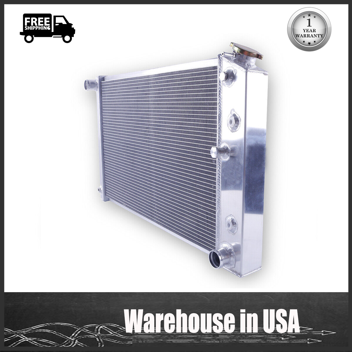 4Row Radiator For Chevrolet Camaro Z28 1970-1981 / 1978-1987 El Camino ...