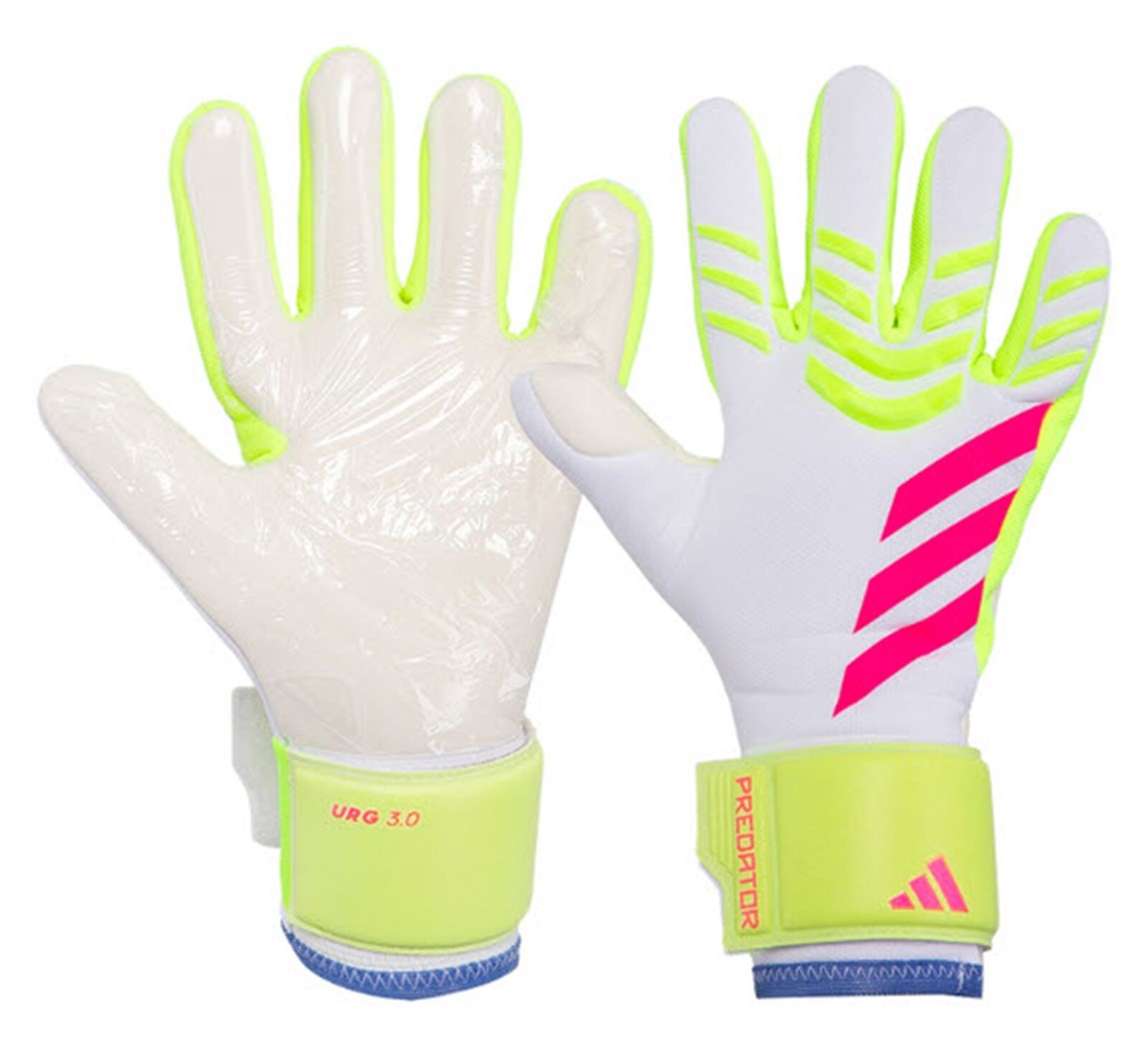 Adidas Men GK Predator GL LGE Glove White Lemon Soccer Goalkeeper