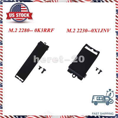 Supporto Dissipatore Per SSD M.2 2230 2280 Per Dell Alienware M16 M18 R1 – Nero