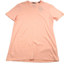 ATM Anthony Thomas Melillo Tropical Peach Crewneck T-Shirt Mens Size Medium