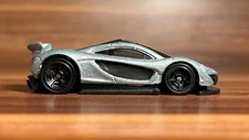 Hot Wheels Raw Unpainted McLaren P1 Factory Unspun Unrivet VHT RARE