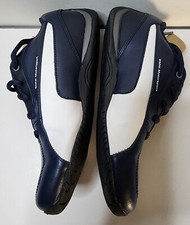 Puma BMW Mototsports Drift Cat 5 Navy Blue/White Youth 4C US Athletic Sneakers
