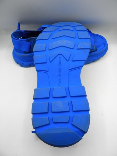 Alexander McQueen Tread Strapped Sandals Blue Men's Size EU 41 $690 WO - Picture 11 of 19