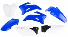 QA Parts Blue/White Complete Plastic Kit For YAMAHA TTR 110E 2008-2026