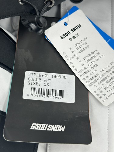 GSOU SNOW Mujeres/Hombres Traje de Esquí XS Una Pieza Impermeable Traje de Nieve Traje de Snowboard - Imagen 3 de 21