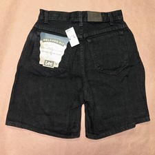 Vintage Lee Relaxed Fit Womens Denim Shorts, Deadstock NWT, Size 8