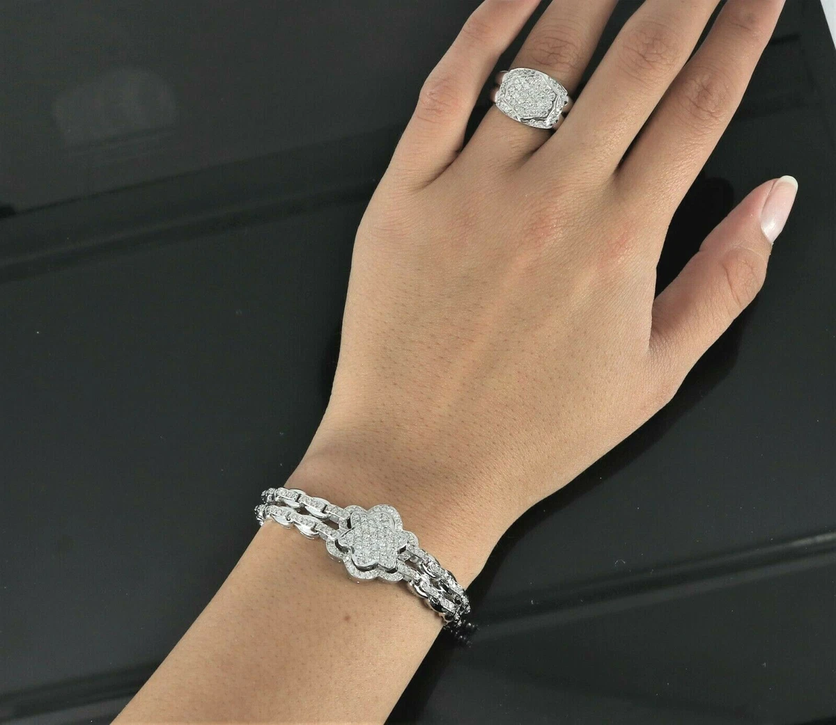 Diamond ring on sale and necklace