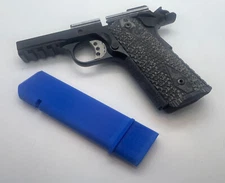 1911 Gunsmith Armorer's Magwell Vise Block Tool - Colt S&W Kimber, BLUE!