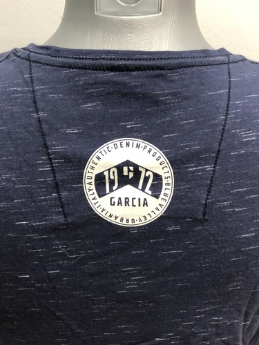Man Garcia 96% Cotton SIZE S Blue Color New - Picture 6 of 8