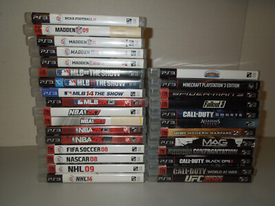 Sony PS3 Lot Of 29 Games Conditions Vary USED READ FAST SHIP