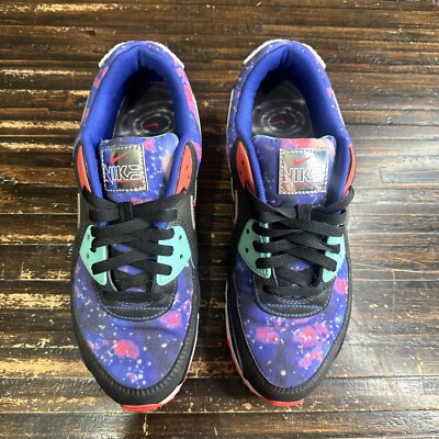 Size 9.5 Nike Air Max 90 SUPERNOVA Black Metallic Silver  display picture 1