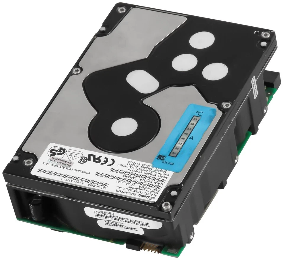 Seagate barracuda ST19171N 9E0001-001 9.1GB 7200U/Min 50pin 512KB SCSI 3.5 " " - Image 2 of 3