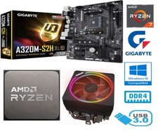 AMD RYZEN 7 3800X BUNDLE - 8 CORE - GIGABYTE A320M-S2H MOTHERBOARD