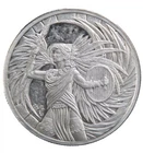 .999 Fine Silver Aztec Warrior 1 Troy Oz (Comes In Protective Capsule)