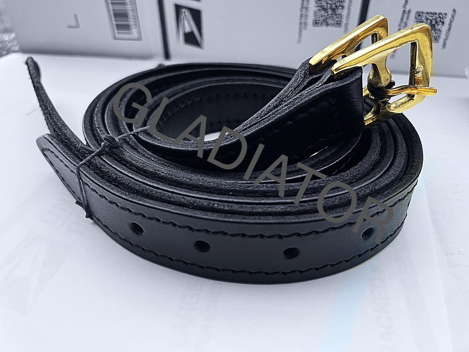 Buffalo Leather Stirrup Leathers Reinforced by Nylon  Backing POLO