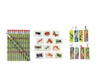 60 Bug Insect Party Favors - 12 Bug Pencils - 36 Tattoos - 12 Laminated Bookm... on sale 60 Bug Insect Party Favors - 12 Bug Pencils - 36 Tattoos - 12 Laminated Bookm... on sale