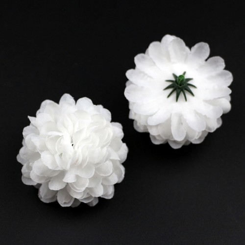 Cabeza de flor de seda artificial para madres flor a granel para hágalo usted mismo artesanía ramos de mesa decoración - Imagen 20 de 38