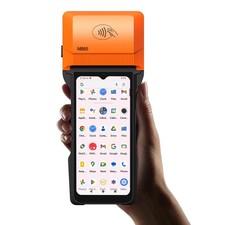 Alacrity Handheld POS PDA Android 14 Receipt Printer 3GB 32GB 1D 2D Barcode S...