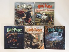 Books 1-5 Harry Potter Illustrated Collection...