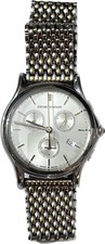 Emporio Armani Swiss Made Chronograph Steel & Pink Gold Bracelet Watch ARS6008,