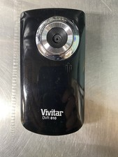 Vivitar DVR Camcorder 610 HD Black Tested Working. NEW Batteries Included