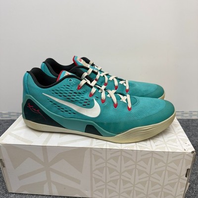 Nike Kobe 9 Em Low Sneakers Dusty Cactus 646701-316 Men's Size 11