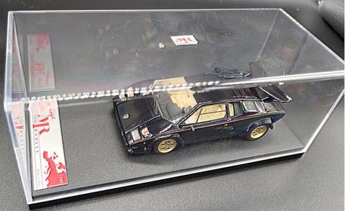 1/43 Mr Collection Walter Wolf Black Lamborghini Counterac Minicar - Picture 5 of 5